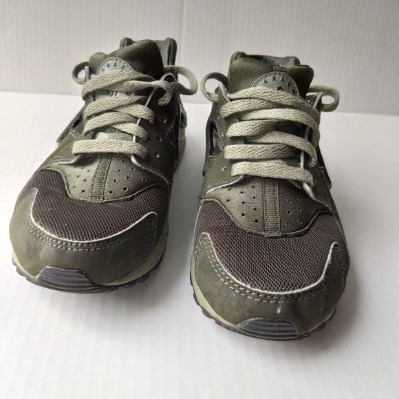 Nike Huarache Sequoia Running Sneaker Grey Youth 4 - Picture 3 of 8